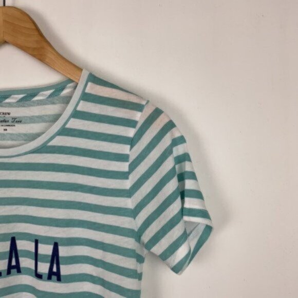 J.Crew Graphic Oh La la & C'est parfait  2 Tee T-shirts bundle - Picture 6 of 15
